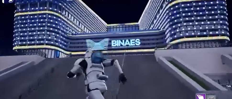 BINAES aparece en famoso vídeo juego Fornite