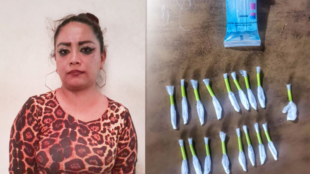 Capturan en Apopa a mujer que llevaba cocaína escondida para vender
