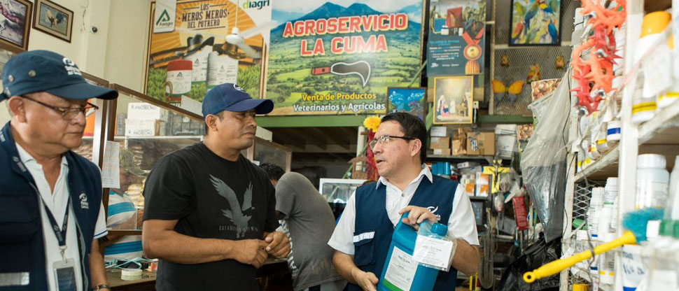Defensoría del Consumidor realiza inspecciones en sector de agro servicios
