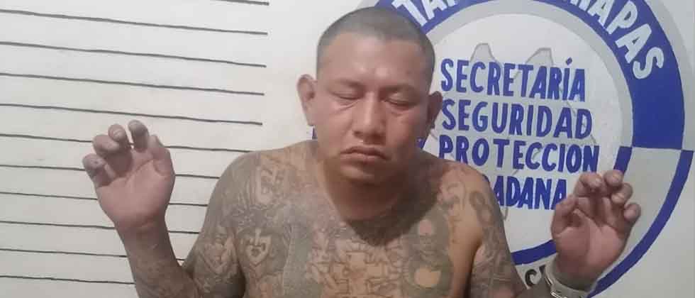 Pandillero de la 18 se escondía en México y ahora pasará en el CECOT