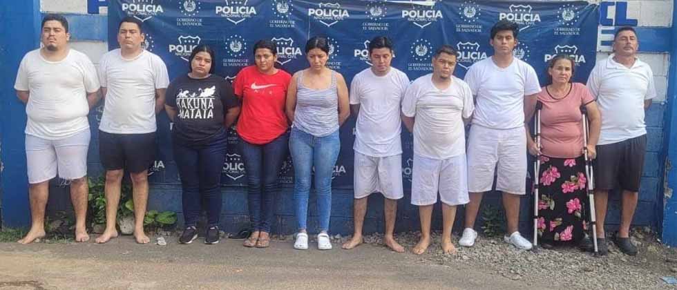 Capturan a banda de delincuentes que operaban en el deparmanto de Sonsonate