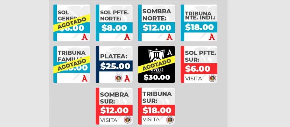Salvadoreños agotan zona VIP para ver el partido Alianza contra FAS