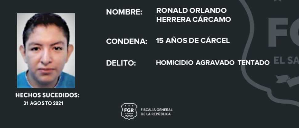 Condenan a 15 años de prisión a sujeto por homicidio tentado