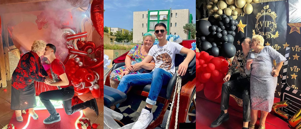 Italia: Joven de 19 años le propone matrimonio a su novia de 76
