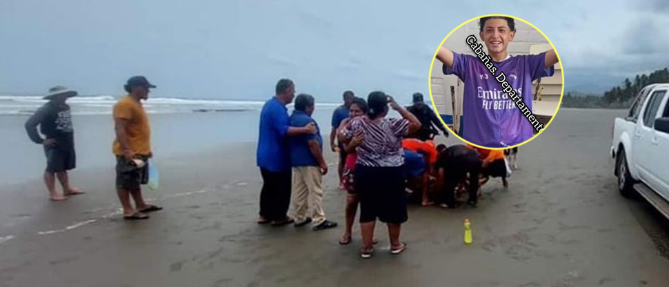 Él era Nixon, uno de los tres jóvenes que fallecieron ahogados en una playa de Usulután