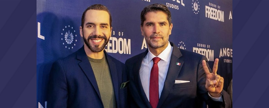 Eduardo Verástegui confirma su asistencia a la toma de posesión del Presidente Bukele