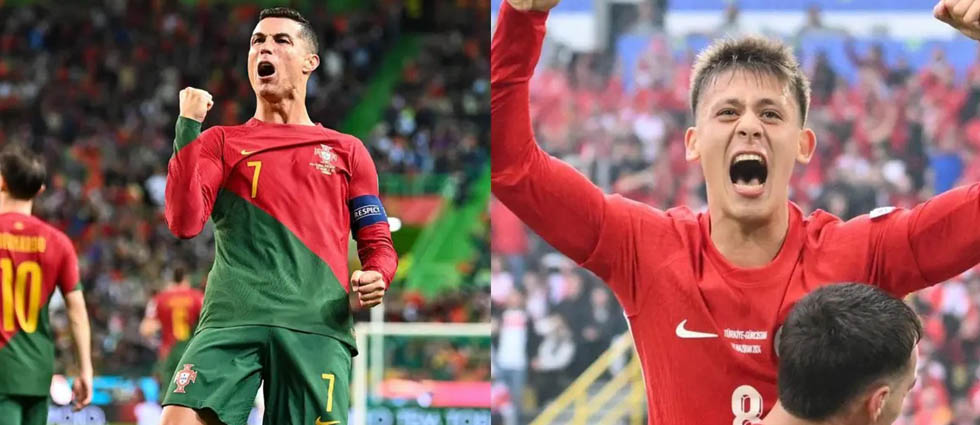 Arda vs CR7, la perla contra la gran leyenda del Madrid se verán las caras en la Euro mañana