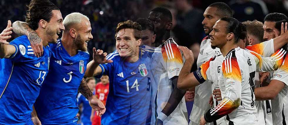 Mañana comienzan los octavos en la Euro: Alemania e Italia serán los primeros en jugar