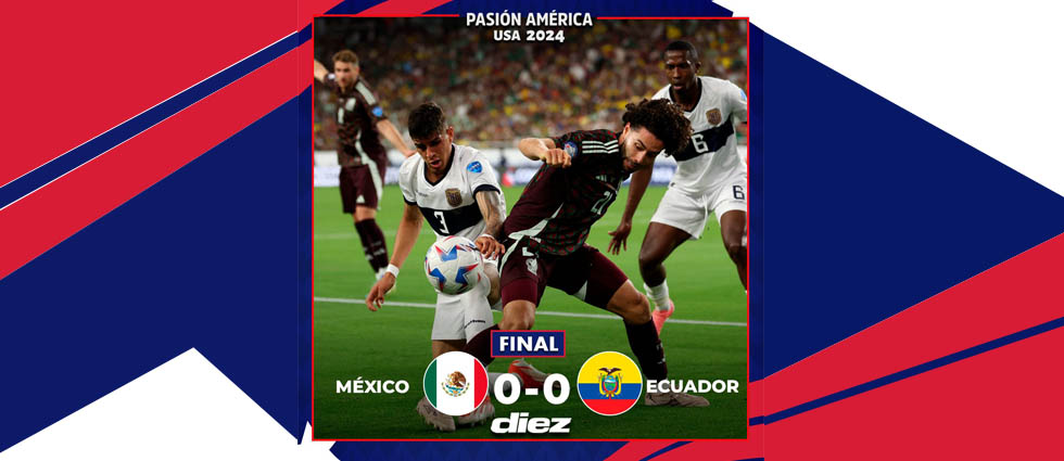 México se queda eliminado de la Copa América por diferencia de goles con Ecuador