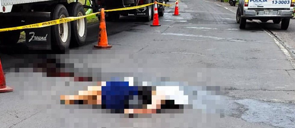 Mujer pierde la vida tras ser arrollada por un motociclista