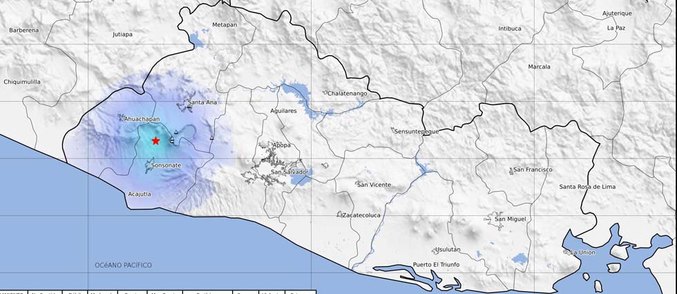 Sismo sacude parte del país esta lluviosa noche de domingo