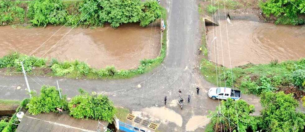 PNC monitorea zonas de riesgo con dron para reaccionar ante cualquier eventualidad