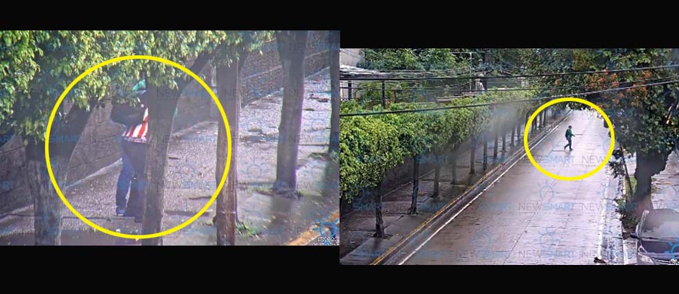 Cae sujeto poco después de robar el celular a un peatón en Santa Tecla