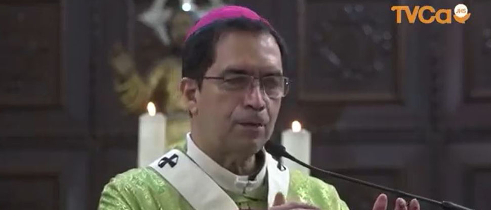 Monseñor Escobar Alas pide a feligresía a unirse en oración por situación de lluvias que afecta a la región