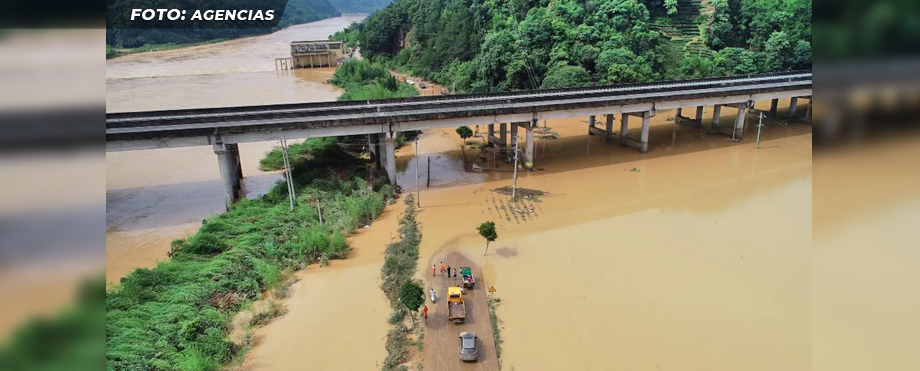 Inundaciones en China provocan pérdidas millonarias en cultivos y miles de personas afectadas