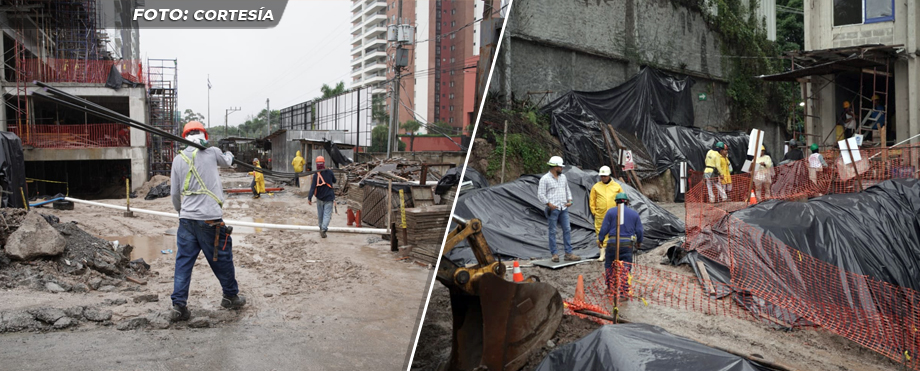 Verifican que empleados del sector construcción cuenten con equipo adecuado para laborar durante la emergencia