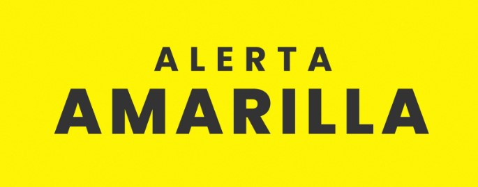 Emiten Alerta Amarilla a nivel nacional por lluvias y tormentas