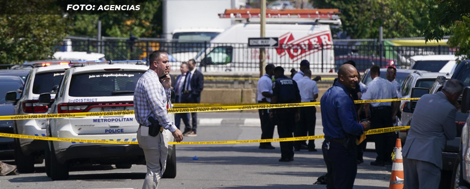 Balaceras en distintos puntos de Washington DC dejan un muerto y ocho heridos este fin de semana