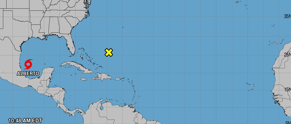 ÚLTIMA HORA: Se forma tormenta tropical Alberto
