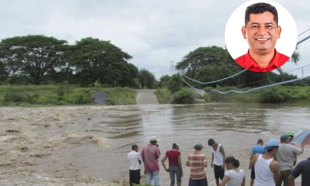 Honduras: 16 comunidades de la costa Los Amates incomunicadas por crecida del río Goascorán