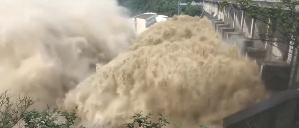 CHINA: embalse de Hunan sufre la mayor inundación tras fuertes lluvias