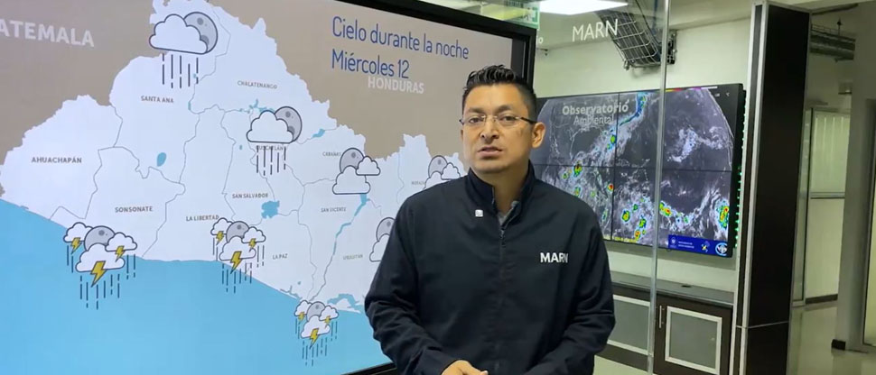 Cielos nublados y lluvias intermitentes para este miércoles