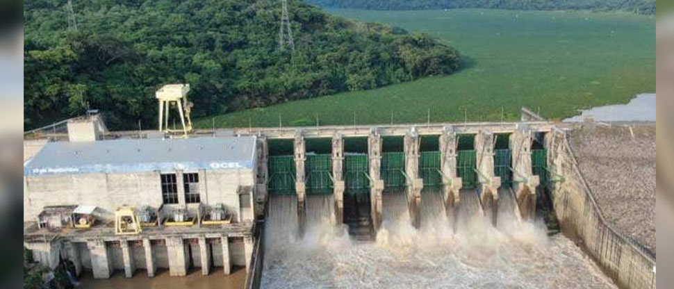 Central Hidroeléctrica 15 de septiembre inicia descargas de agua por vertedero de 500 metros cúbicos por segundo