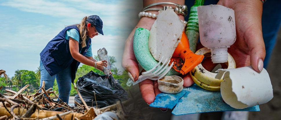 Realizan jornada de recolección de desechos sólidos en playa San Diego