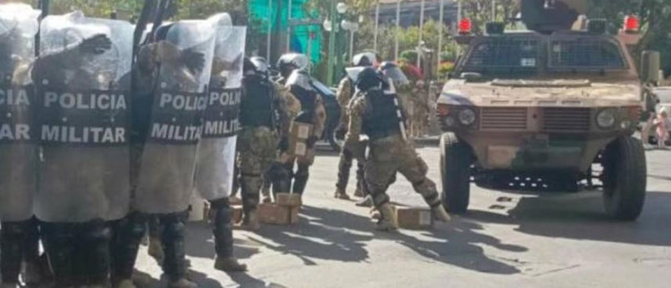 BOLIVIA: Militares intentan golpe de Estado a presidente Luis Arce