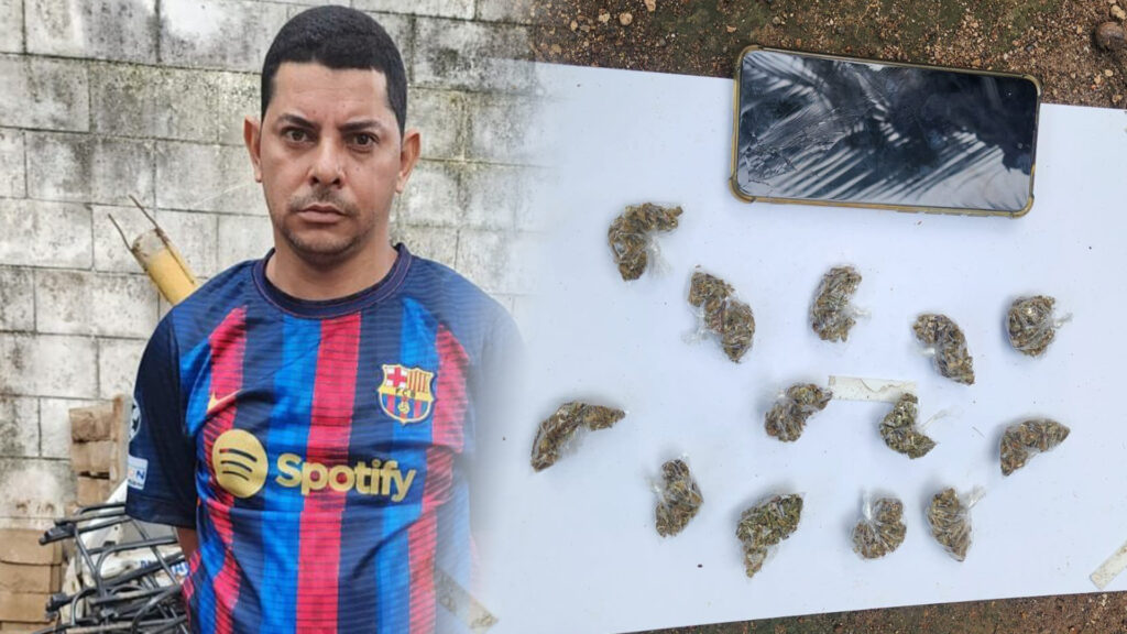 Fuerza Armada ubica a delincuente que se dedicaba al narcomenudeo en Santa Ana