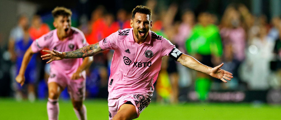 Lionel Messi marca un doblete y suma un nuevo título en su carrera