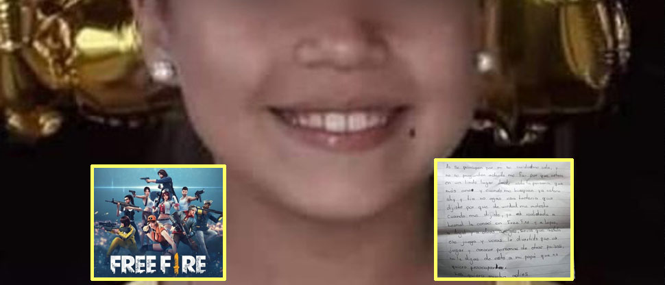 PARAGUAY: Niña de 12 años avisa a sus padres que se va de la casa para estar con su novio que conoció en Free Fire
