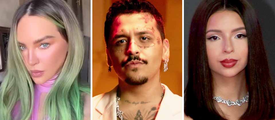 Belinda borra publicación tras reaccionar por nueva relación de Christian Nodal