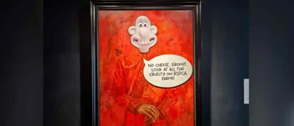 Reino Unido: Jóvenes vandalizan nuevo retrato del rey Carlos III