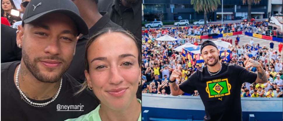 Cuscatleca Samantha Fisher comparte fotografía con Neymar