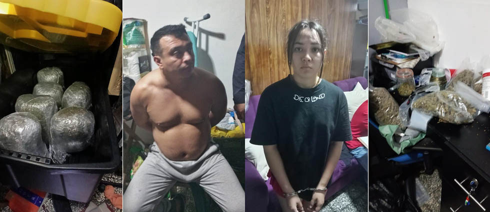Capturan a traficantes de droga en Santa Tecla
