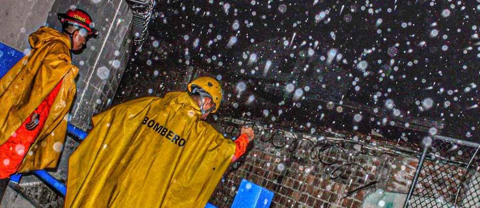 Emiten aviso a nivel nacional por tormentas fuertes por el paso de una onda tropical
