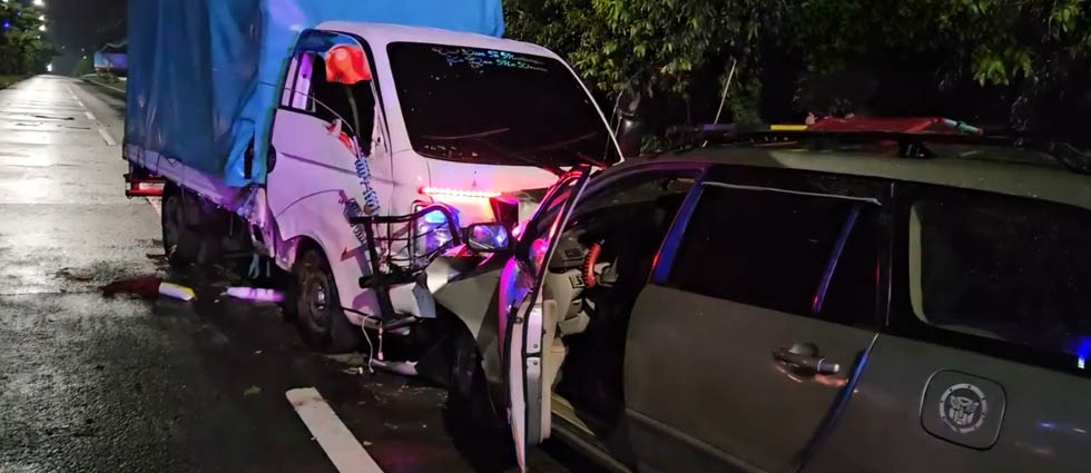 5 lesionados tras accidente provocado por un ebrio carretera a Comalapa