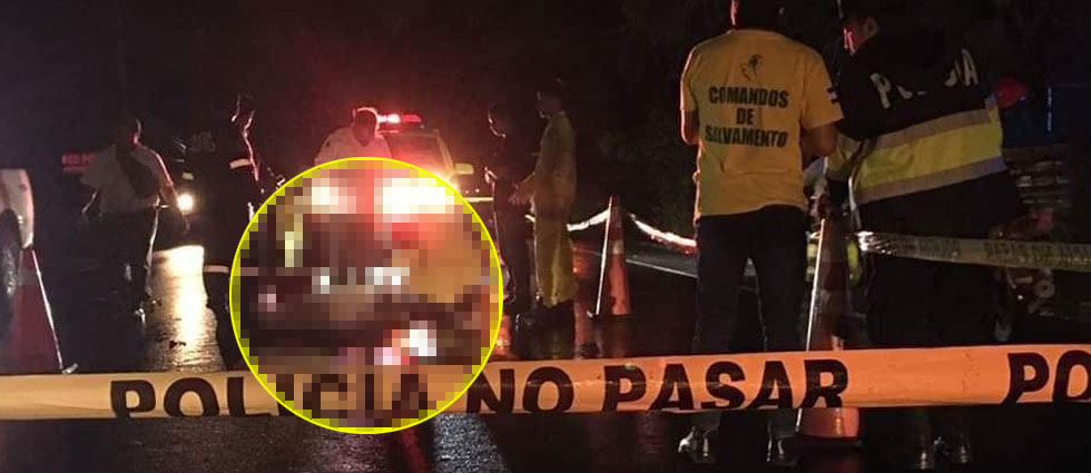 Peatón fallece tras ser arrollado en Guazapa