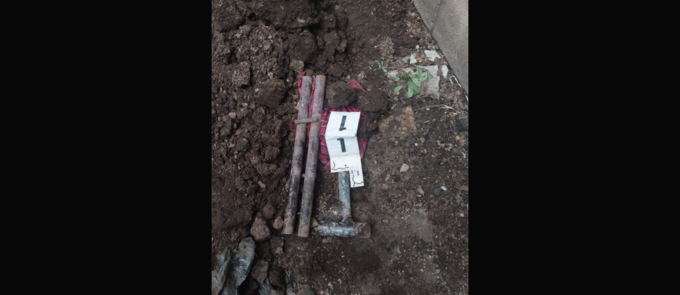 Hallan arma artesanal tras denuncia ciudadana en Santa Ana