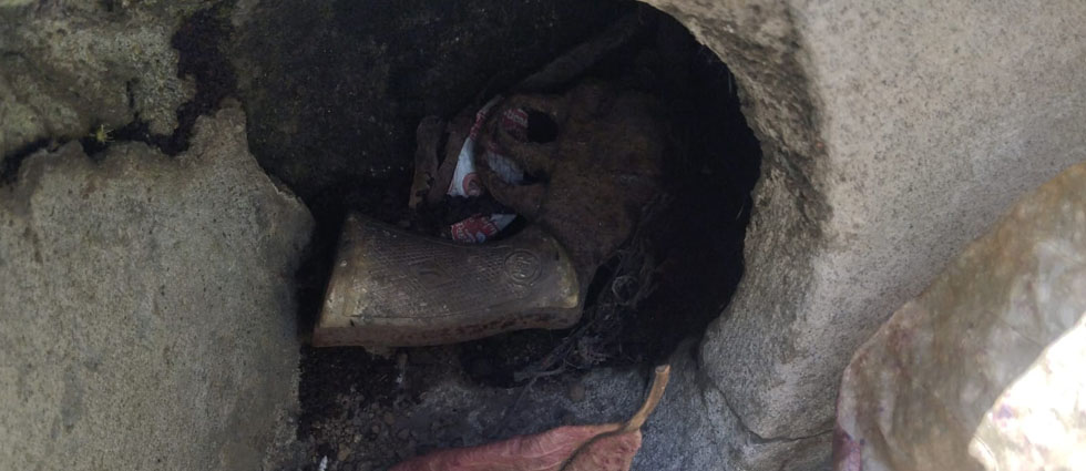 Hallan un revólver en un desagüe en Santa Ana