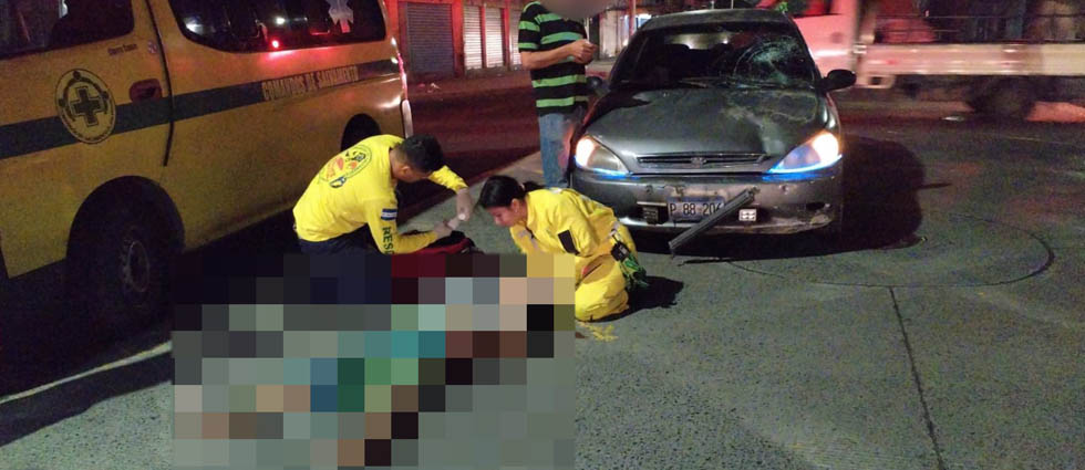 Arrollan a mujer en la alameda Juan Pablo II