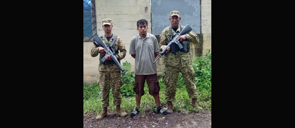 Soldados capturan a 18-R que incitaba a jóvenes a ser pandilleros