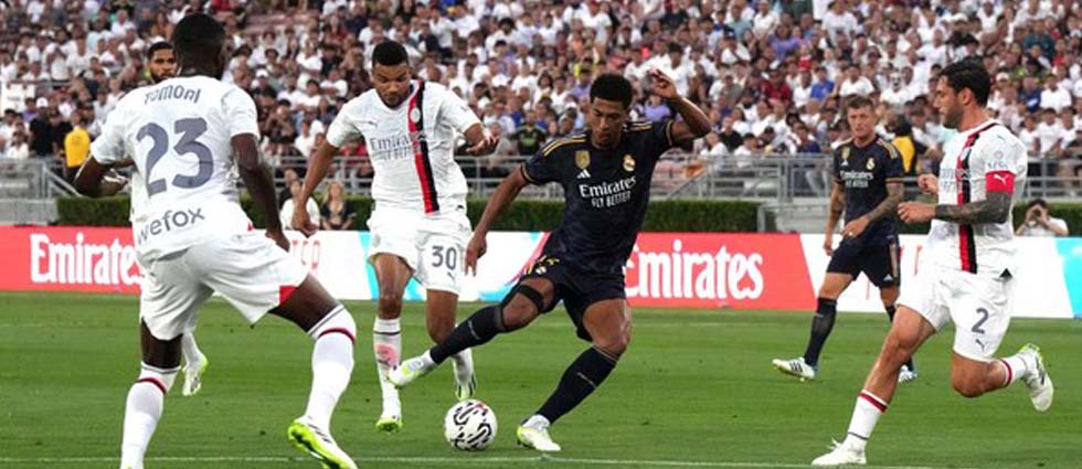 El Madrid jugará contra el Milan su primer gran amistoso de pretemporada en EUA