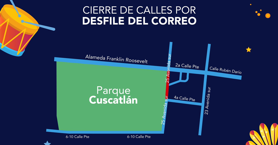 Anuncian cierre de calles para el inicio de las festividades agostinas