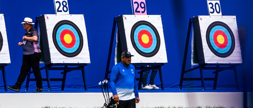 Arquero salvadoreño Óscar Ticas debuta en los Juegos Olímpicos París 2024