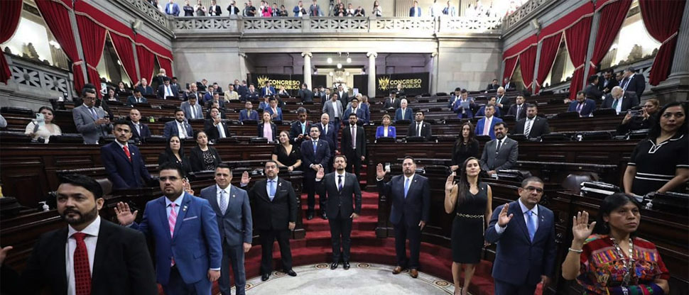 GUATEMALA: gobierno le quita la seguridad de la PNC a 17 diputados