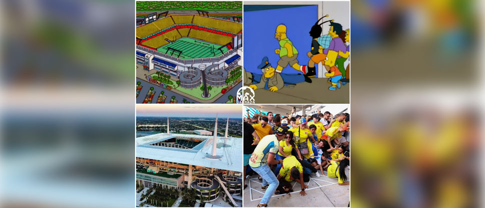 Los Simpson lo vuelven a hacer: predijeron los desórdenes en Miami en la final de la Copa América