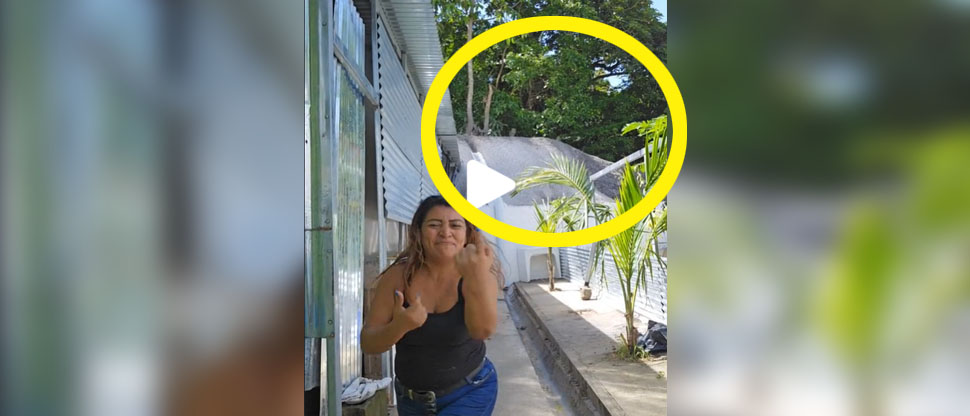 La “Corazón Bello” vuelve a sonreír tras realización de obras de mitigación cerca de su casa