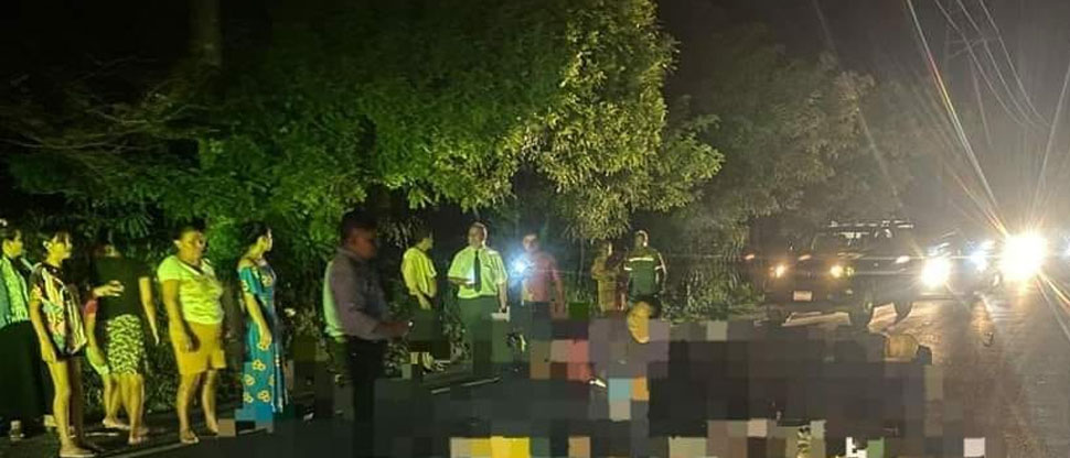 Choque entre vehículo y motocicleta deja tres lesionados en Chalatenango